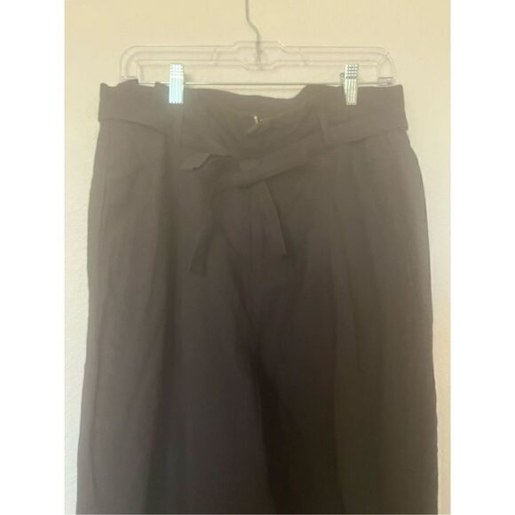 NWT - Blank NYC Linen Rayon Wide Leg Pleated Belted Pants - Picture 2 of 8